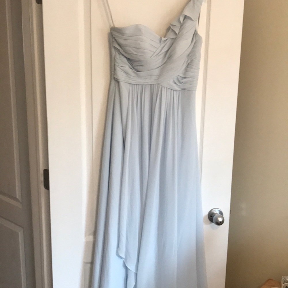 Wtoo One Shoulder Chiffon Dress